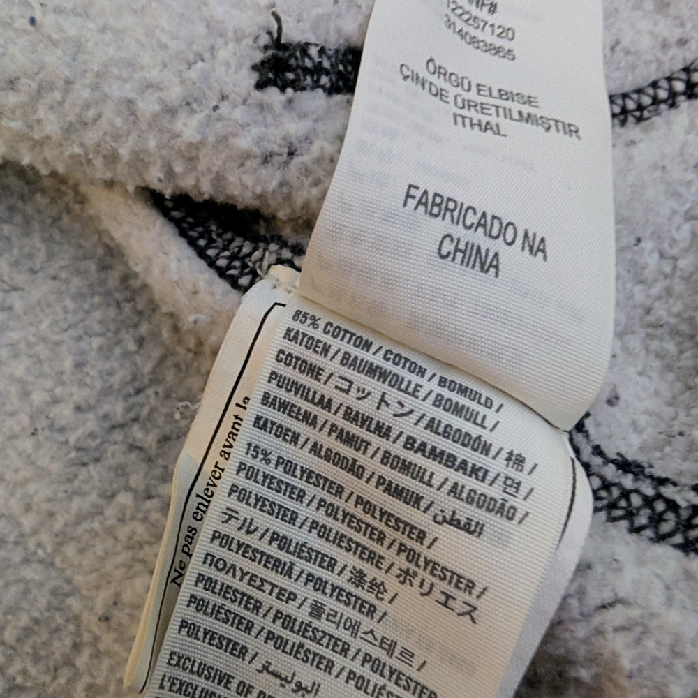 VTG Abercrombie & Fitch Gray Heavyweight Hoodie Jacket with Red  Logo Muscle Fit - Picture 11 of 11